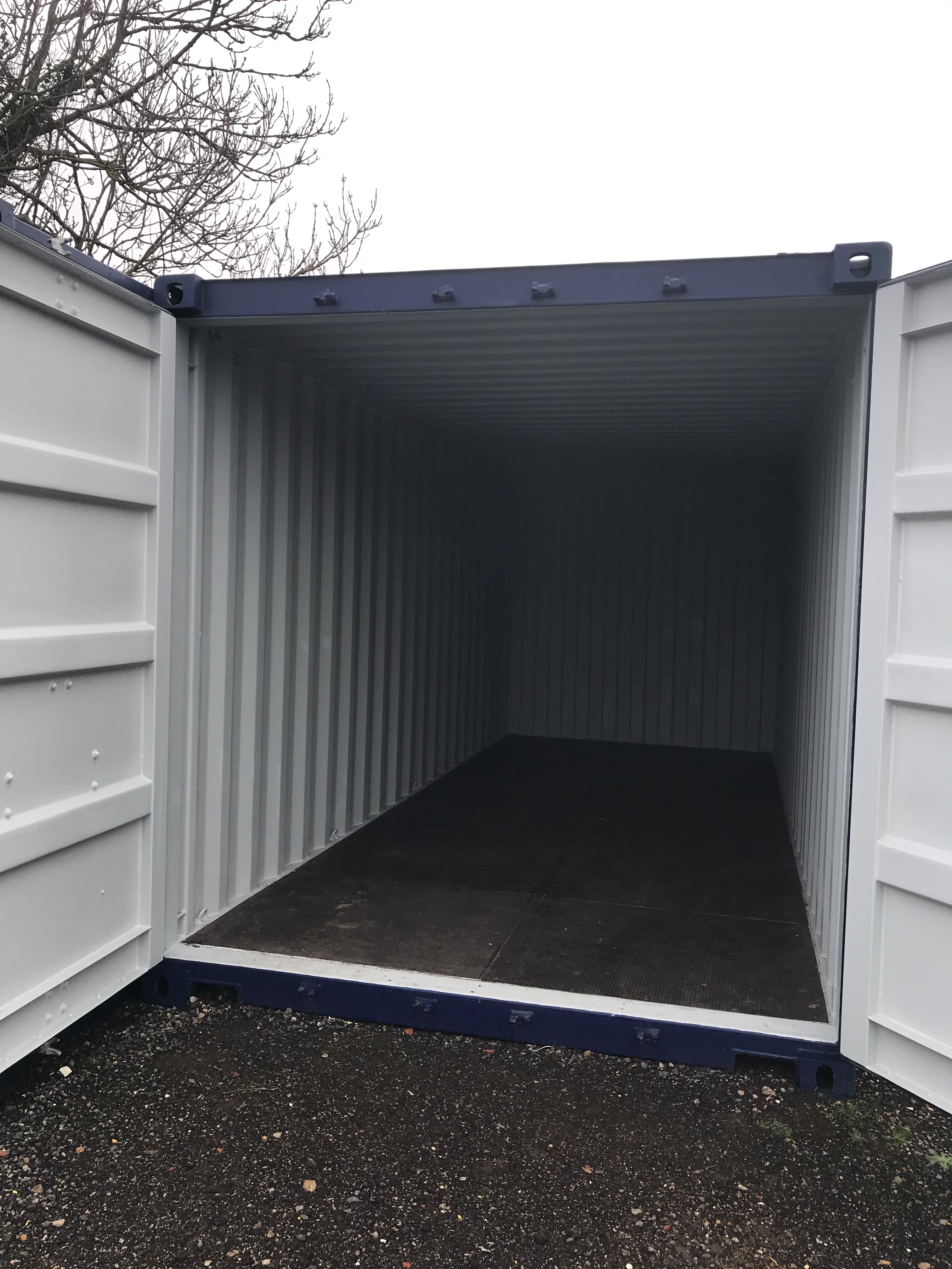 20ft Storage Container open